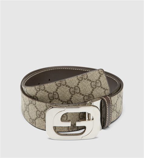 gucci belt with interlocking g buckle|gucci interlocking g reversible belt.